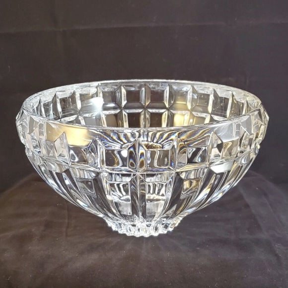 Vintage Mikasa Austria Reflections Cut Crystal Bowl - Picture 1 of 10